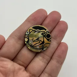 In hand, from Pokémon Coin Fan, full size