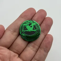 In hand, from Pokémon Coin Fan, full size