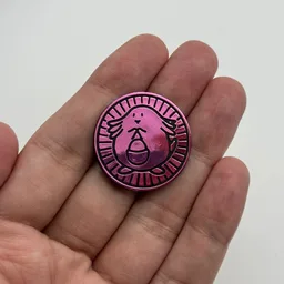In hand, from Pokémon Coin Fan, full size