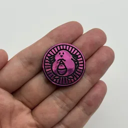 In hand, from Pokémon Coin Fan, full size