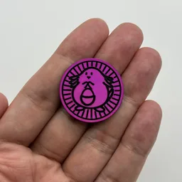 In hand, from Pokémon Coin Fan, full size