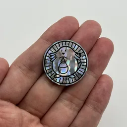 In hand, from Pokémon Coin Fan, full size