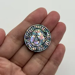 In hand, from Pokémon Coin Fan, full size