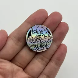 In hand, from Pokémon Coin Fan, full size