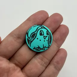 In hand, from Pokémon Coin Fan, full size