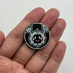 In hand, from Pokémon Coin Fan, full size