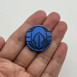 In hand, from Pokémon Coin Fan, full size