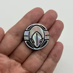 In hand, from Pokémon Coin Fan, full size
