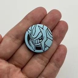 In hand, from Pokémon Coin Fan, full size