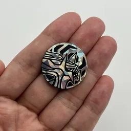 In hand, from Pokémon Coin Fan, full size