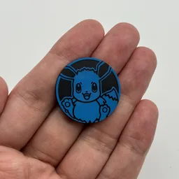 In hand, from Pokémon Coin Fan, full size