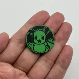 In hand, from Pokémon Coin Fan, full size