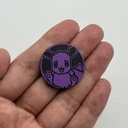 In hand, from Pokémon Coin Fan, full size