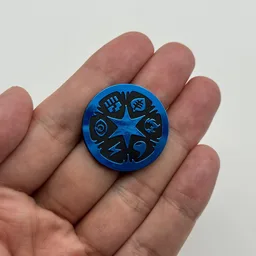 In hand, from Pokémon Coin Fan, full size