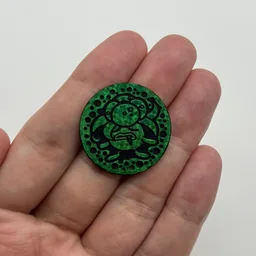 In hand, from Pokémon Coin Fan, full size