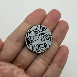 In hand, from Pokémon Coin Fan, full size