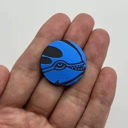 In hand, from Pokémon Coin Fan, full size
