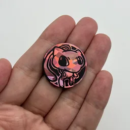 In hand, from Pokémon Coin Fan, full size