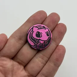 In hand, from Pokémon Coin Fan, full size