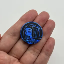 In hand, from Pokémon Coin Fan, full size