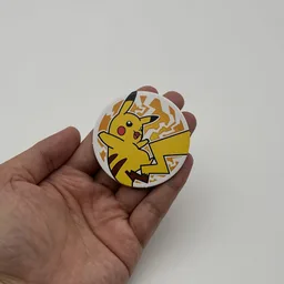 In hand, from Pokémon Coin Fan, full size