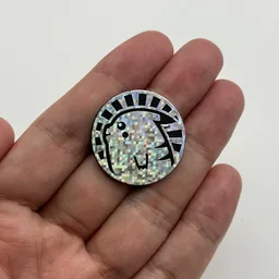 In hand, from Pokémon Coin Fan, full size