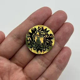 In hand, from Pokémon Coin Fan, full size