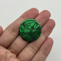 In hand, from Pokémon Coin Fan, full size