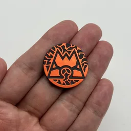 In hand, from Pokémon Coin Fan, full size