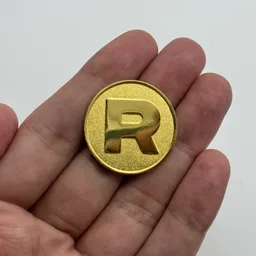 In hand, from Pokémon Coin Fan, full size