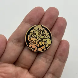 In hand, from Pokémon Coin Fan, full size