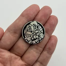 In hand, from Pokémon Coin Fan, full size