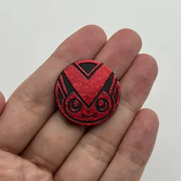 In hand, from Pokémon Coin Fan, full size