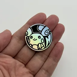 In hand, from Pokémon Coin Fan, full size