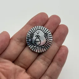 In hand, from Pokémon Coin Fan, full size