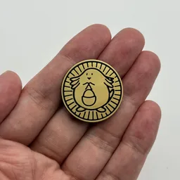 In hand, from Pokémon Coin Fan, full size