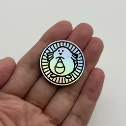 In hand, from Pokémon Coin Fan, full size