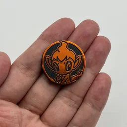 In hand, from Pokémon Coin Fan, full size