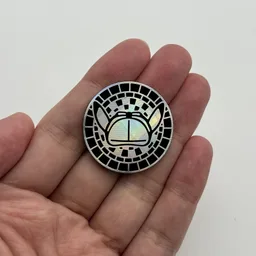 In hand, from Pokémon Coin Fan, full size