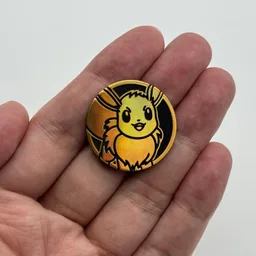 In hand, from Pokémon Coin Fan, full size