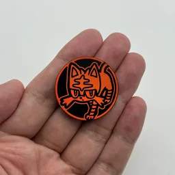 In hand, from Pokémon Coin Fan, full size