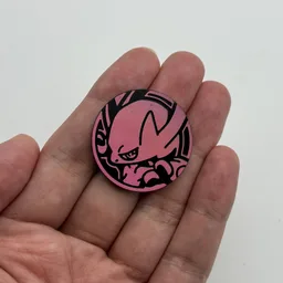 In hand, from Pokémon Coin Fan, full size