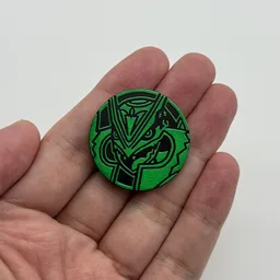In hand, from Pokémon Coin Fan, full size