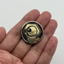 In hand, from Pokémon Coin Fan, full size