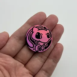In hand, from Pokémon Coin Fan, full size