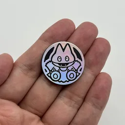 In hand, from Pokémon Coin Fan, full size