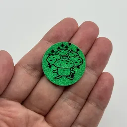 In hand, from Pokémon Coin Fan, full size