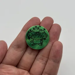 In hand, from Pokémon Coin Fan, full size