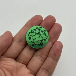 In hand, from Pokémon Coin Fan, full size