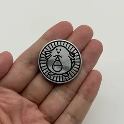 In hand, from Pokémon Coin Fan, full size